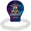 Marblechic Bracciale energetico VOGANTO in Pietra Vera di Cristallo di Rocca mm 8 Braccialetto Perle