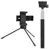 Tixiyu Set di Supporto Professionale per Telefono Cellulare per Pocket, Treppiede Durevole per Selfie Stick da Campeggio, Materiale ABS