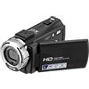 DMETE Videocamera Videocamera domestica Full HD 1080P Videocamera digitale for visione notturna a infrarossi Registratore for riprese video di Blogger Regalo per principianti