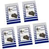 YPBEW 5 lenti per fotocamera morbide ottiche per la pulizia dei tessuti, salviette carta pulite, per filtri per schermi, forniture vetro, carta velina a secco