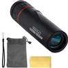 Generic Telescopio ad alta , monoculare compatto, telescopio tascabile da 10,9 x 4,5 cm, con vista HD, lente ottica monoculare con chiarezza, attrezzatura da esterno per uccelli, strumento da viaggio
