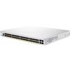 Cisco serie 250 CBS250-48PP-4G - Switch - L3 - Smart - 48 x 10/100/1000 (PoE+) + 4 x Gigabit SFP - Montabile su rack - PoE+ (195 W)
