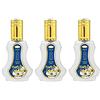 BUSINESS SQUARE BS Fragranza Al Rehab Musc Profums autentico Halal 35ml di qualità superiore, 35 ml x 3 pz (Aroosah)