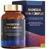 Generico Complesso di magnesio 12 in 1: supporto muscolare, cardiaco, vegano