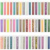 Alaoo 48 Colori Glitter per Unghie, Partito set di Brillantini