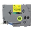BROVACS Nastro laminato blu su giallo, compatibile con stampanti Brother P-Touch TZ 643 TZe 643 18 mm 3/4 OPA4643