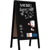 ALLboards Lavagna Nera da Gesso con Cavalletto 100x50cm COLORE NERO