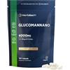 Horbäach Glucomannano 4,000mg - di Radice di Konjac con Cromo - 180 Capsule Vegani | 100% Puro - Horbaach