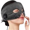 Generic Maschera riscaldante per il viso, per sinusite, sinusite, sollievo dalla pressione, tappetino riscaldante riutilizzabile naturale per occhi secchi, sinusite, sollievo da tensione e mal di testa