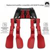 Generico Leve di ricambio compatibili con il controller Scuf Prestige per Xbox (Rosso)