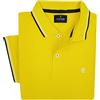 Coveri Maglia a Polo Uomo con Colletto a Manica Corta 100% Cotone Piquet M L XL XXL 3XL (XL - Giallo)