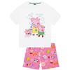 Peppa Pig Pigiama Bambina, Pigiama Bambina Peppa, George Ed Evie, Pigiamas per Bambini, Rosa 18-24 Mesi