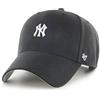 47 Brand MLB New York Yankees Base Runner cap B-BRMPS17WBP-BKA, Mens cap with a Visor, Black, One Size EU