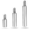NovaNavel Prolunghe piercing 1.2 mm per filettatura interna in argento