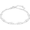 LOTUS SILVER Bracciale Donna Argento 925 LP3477-2/1 Perle - Bracciale Elegante con Finitura Lucida e Raffinata - Ideale per Regalo di Compleanno - Occasioni Speciali