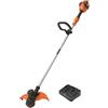 WORX WG183E 36 V (40 V MAX) Doppia Batteria Cordless 33 cm Erba Trimmer Linea Strimmer Tagliaerba Taglierina Bordo con batteria e caricabatterie