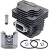 Husmax 10101143130 Kit pistone cilindro per decespugliatore Echo RM-380 RM-385 RM-465 SRM-3800 SRM-3805 10000043130 10000043131