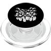 Surveillance Apparel Telecamera di sorveglianza No Privacy Sicurezza Dystopian Tech Punk PopSockets PopGrip per MagSafe