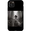 Funny Selfie Capybara Meme Humor Gifts M Custodia per iPhone 11 Pro Max Divertente Capibara Selfie Bigfoot Forest Meme Umorismo spaventato