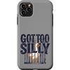 Got Too Silly Goose Vintage Humor Custodia per iPhone 11 Pro Max Got Too Silly Goose Funny Vintage Humor Men Women