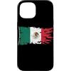 Mexican Pride & Chicano Heritage Apparel Custodia per iPhone 15 Bandiera del Messico Orgoglio messicano Chicano Heritage Tattered