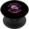 Yes, Just 11 Year Old Girl and Loves Dra Yes 11 Years Old Girl's Birthday and Loves Dragons Cute Girl PopSockets PopGrip Adesivo