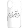 Magliette Grafiche de Amante del ciclism Custodia per iPhone 17 Bicicletta Disegno di una linea Ciclista