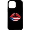 Souvenirs Albanian Lover Gifts Custodia per iPhone 13 Pro Max Lips Half Puerto Rican Albanian Roots Albania