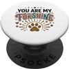 Canine Pet Parent Dog Life Designs Cane Mamma Pelliccia Mamma Cucciolo Amante Furshine Cane Proprietario PopSockets PopGrip Adesivo