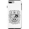 Flite Boi Custodia per iPhone 7 Plus/8 Plus Skater Bear Graphic SK8R Punk Bear Skull Skate Culture Bold