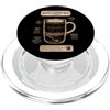 Espritum Atelier Press Design Caffè Ufficio Anatomia Divertente PopSockets PopGrip per MagSafe