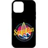 Sayulita Messico Surfer Vintage Wave Tra Custodia per iPhone 12 mini Sayulita Messico Surfer Vintage Wave Tramonto Grande onda