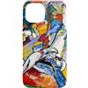 ArtLoversCafe Custodia per iPhone 15 Wassily Kandinsky Composizione II Arte astratta