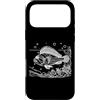Jimbeels Custodia per iPhone 17 Pro Max Pesce Falco arte lineare Acquariofilo
