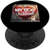 Corgi Puppy Lover PS Il mio cane è il mio San Valentino Corgi Street Graffiti PopSockets PopGrip Adesivo