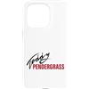 Teddy Pendergrass Custodia per iPhone 15 Pro Ufficiale Teddy Pendergrass Signature Red on Black