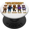 Dachshund Fun Designs Wiener Generations - Divertente regalo per gli amanti dei cani PopSockets PopGrip Adesivo