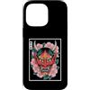 TOKYO WAVES Oni Mask Designs Custodia per iPhone 14 Pro Max Maschera giapponese del diavolo Hannya giapponese Oni Maschera Yokai Oni