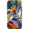 ArtLoversCafe Custodia per iPhone X/XS Wassily Kandinsky Composizione II Arte astratta