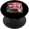 Samoyed Puppy Lover PS Il mio cane è il mio San Valentino Samoiedo Street Graffiti PopSockets PopGrip Adesivo