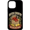 Rustic Cajun Seafood Kitchen Lettering G Custodia per iPhone 13 Pro Max Bayou Country Weekend Bollire Crawfish Feast Graphic Pot Bollito