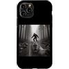 Funny Selfie Capybara Meme Humor Gifts M Custodia per iPhone 11 Pro Divertente Capibara Selfie Bigfoot Forest Meme Umorismo spaventato