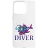 Fish frogfish predatory fish angler Custodia per iPhone 15 Pro Max DIVER Pesce Subacqueo