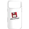 Fraxoweb Custodia per iPhone 17 Pro Max Never Forget Retro Vintage Floppy Disk Geek Computer Geek