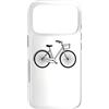 Magliette Grafiche de In bicicletta Custodia per iPhone 17 Pro Bicicletta Disegno di una linea Ciclista