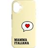 PREGNANCY BABY MUM APPRECIATION FAMILY Custodia per iPhone 16 Plus Festa della Mamma italiana