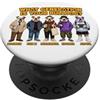 Bulldog Fun Designs Bulldog Generations - Divertente regalo per gli amanti dei cani PopSockets PopGrip Adesivo