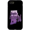US States United States USA Country Amer Custodia per iPhone SE (2020) / 7/8 Mappa di Rhode Island USA