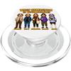 Beagle Fun Designs Beagle Generations - Divertente regalo per gli amanti dei cani PopSockets PopGrip per MagSafe