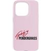 Teddy Pendergrass Custodia per iPhone 15 Pro Ufficiale Teddy Pendergrass Signature Black on Red Legend